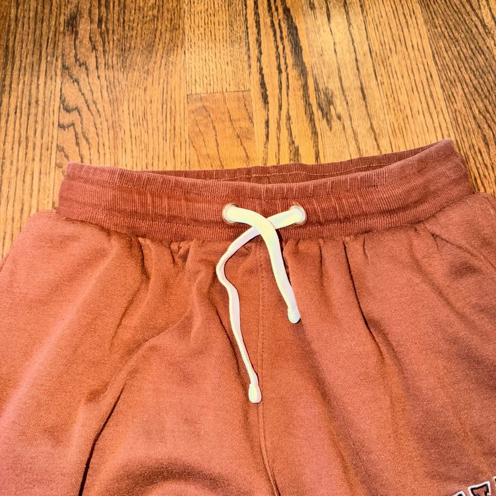 Nike Brown Jogger Sweatpants with White Drawcord - Picture 4 of 7